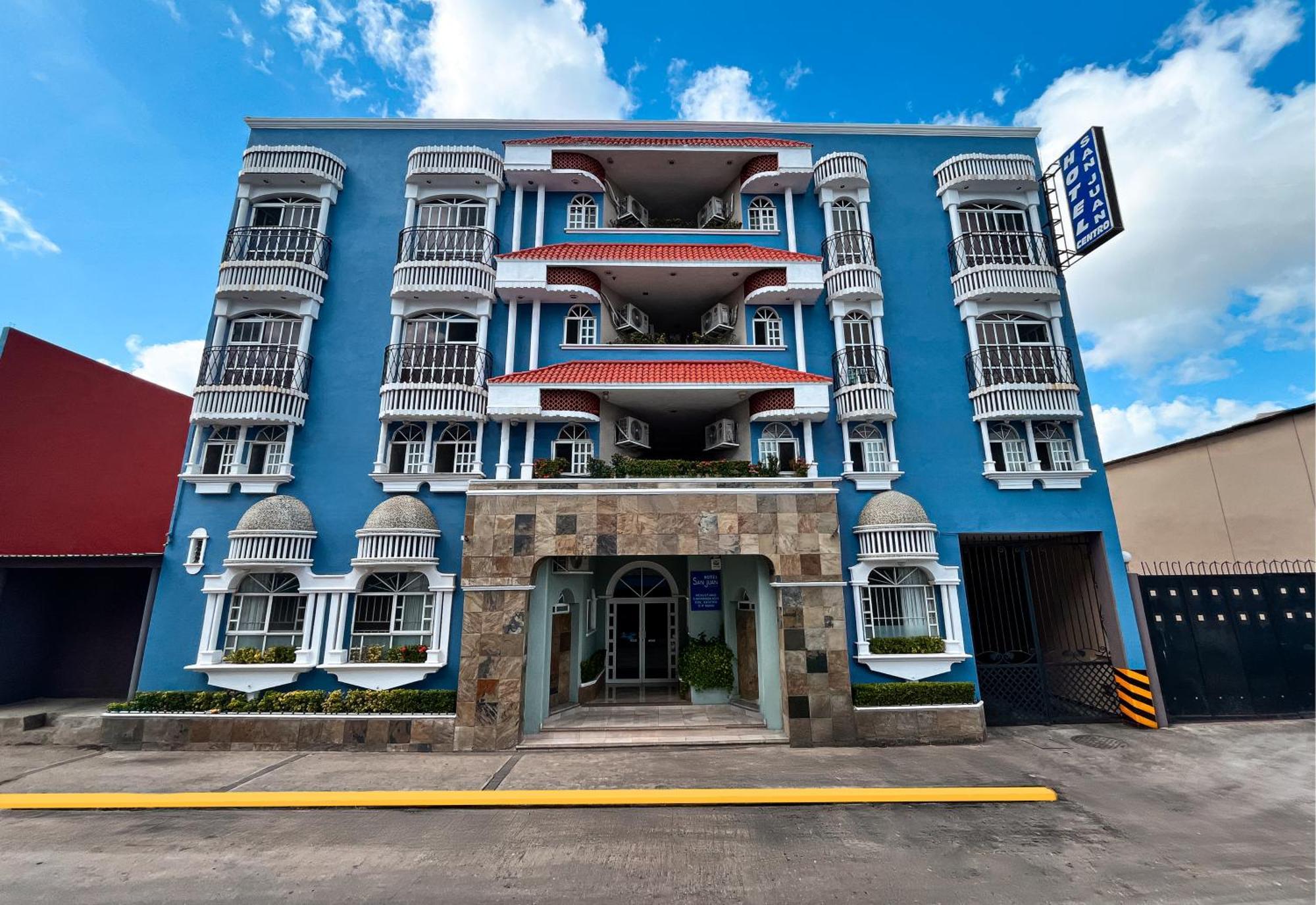 Hotel San Juan Centro Виляермоса Екстериор снимка